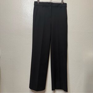 J. Crew Classic Black Wide Leg Trouser Size 4